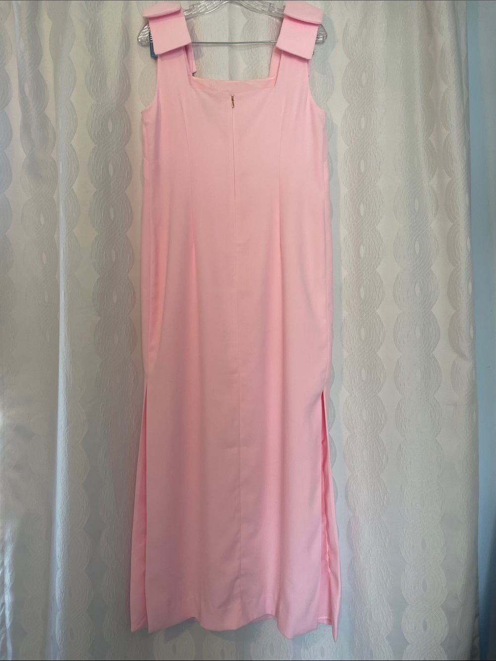 Lilly Pulitzer Pale Pink Bow-Shoulder Maxi Dress - Picture 4 of 6